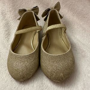 Janie and Jack gold dress shoes